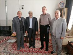 دیدار صمیمی با بازنشسته جناب آقای حسن پاینده مقدم