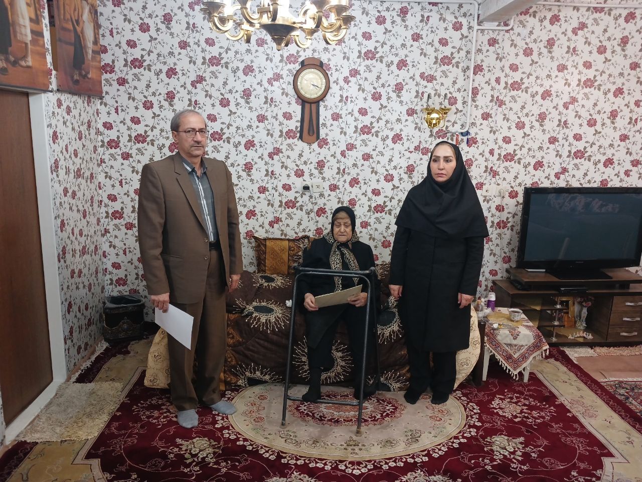 دیدار با 10 پیشکسوت بازنشسته ومستمری بگیر استان کرمانشاه.