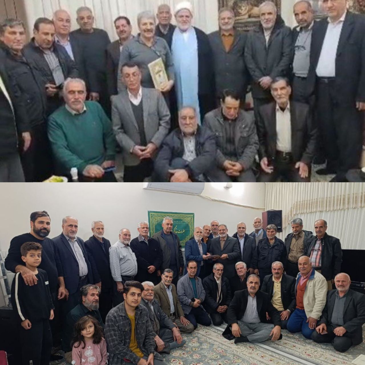 رئیس کانون به اتفاق جمعی از بازنشستگان از دو پیشکسوت دیدار کردند.