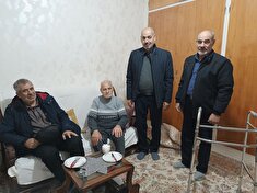 دیدار و عیادت از پیشکسوت عباس صبوحی