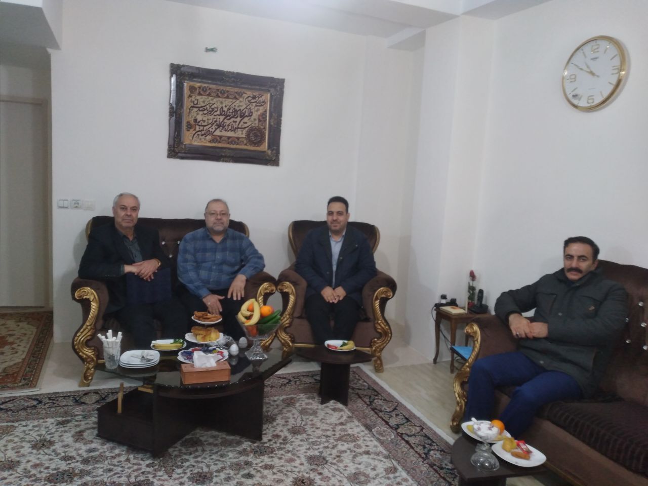 دیدار با بازنشسته آقای علی خراسانی