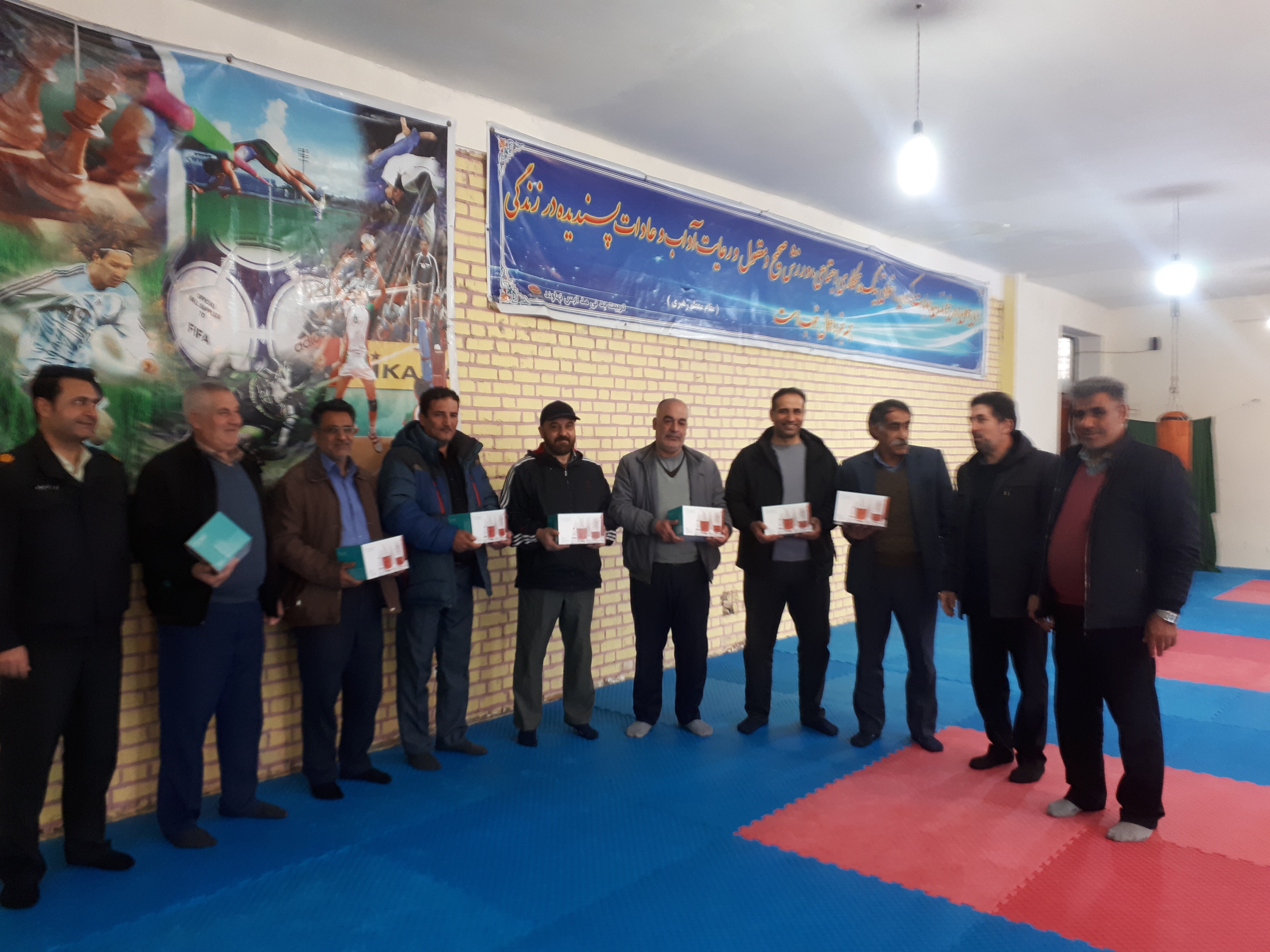 برگزاری مسابقه ورزشی در نهاوند