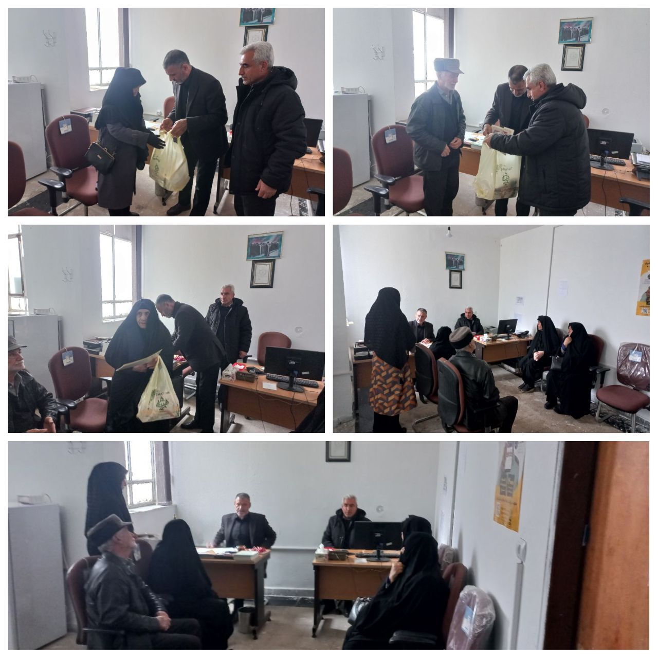 دیدار با ۱۰ بازنشسته ومستمری بگیرشهرستان کنگاور استان کرمانشاه.