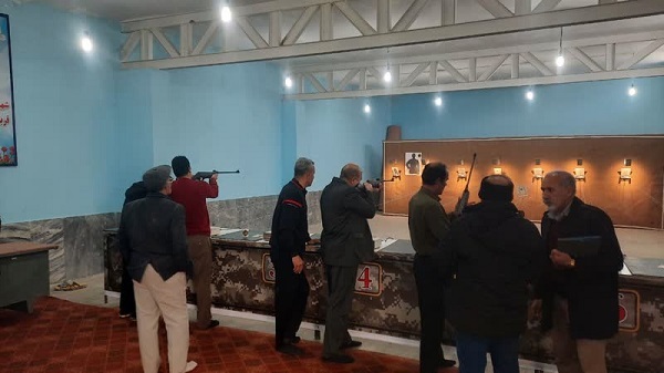 برگزاری مسابقه تیراندازی بازنشستگان فراجا  ویژه بزرگداشت دهه فجر