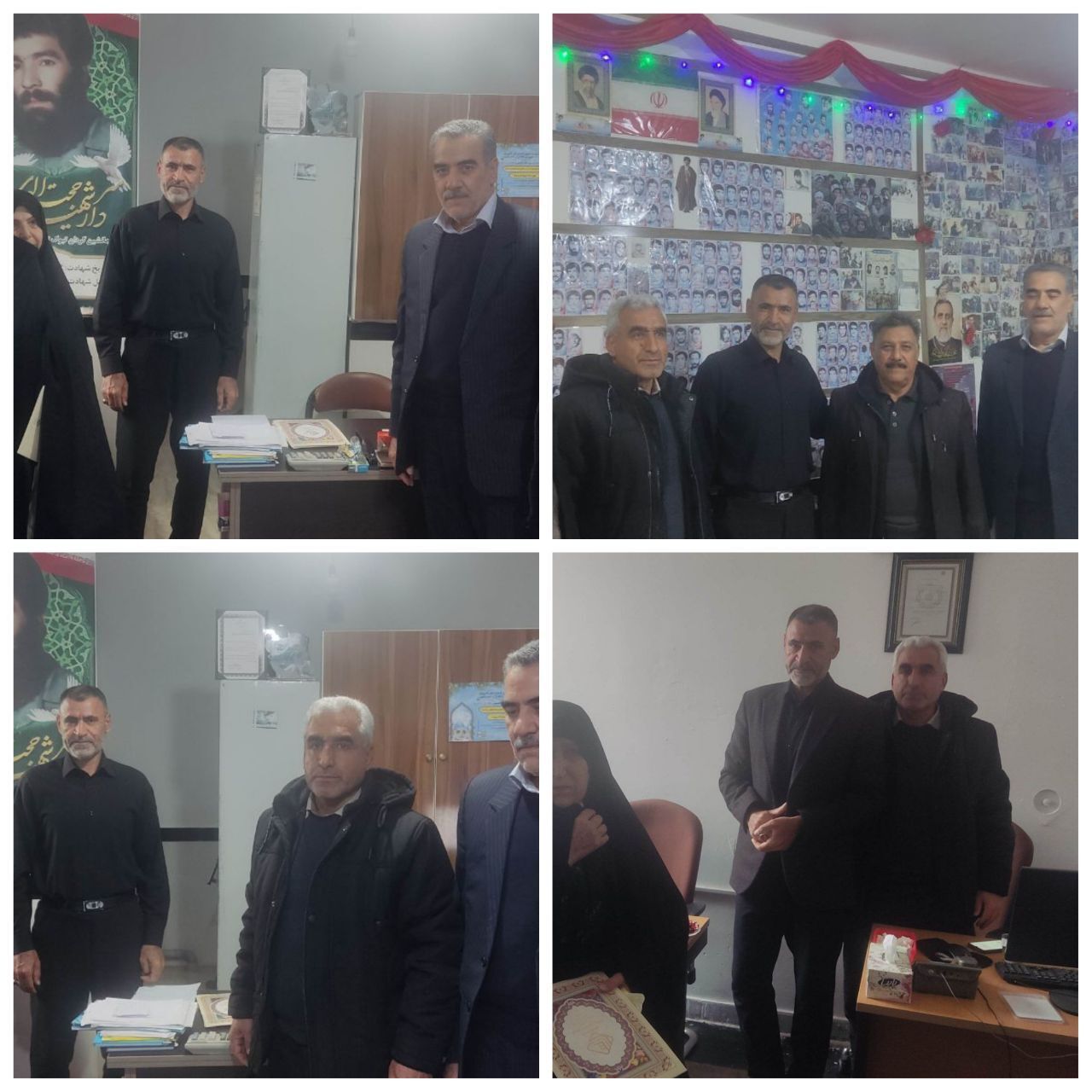 دیدار با ۱۰ بازنشسته ومستمری بگیرشهرستان سنقر استان کرمانشاه