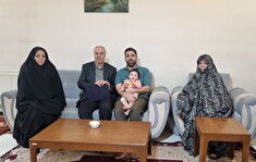 دیدار با خانواده پیشکسوت فقید مرحوم غلامعلی محمدی