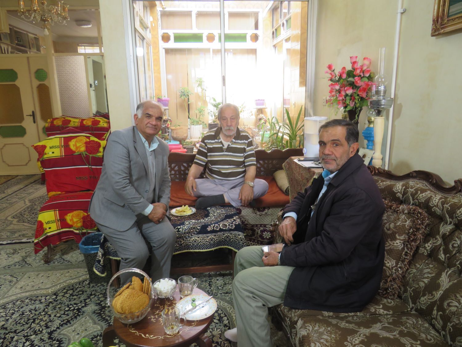 دیدار صمیمی با 12 نفر از بازنشستگان و مستمری بگیر شهرستان یزد