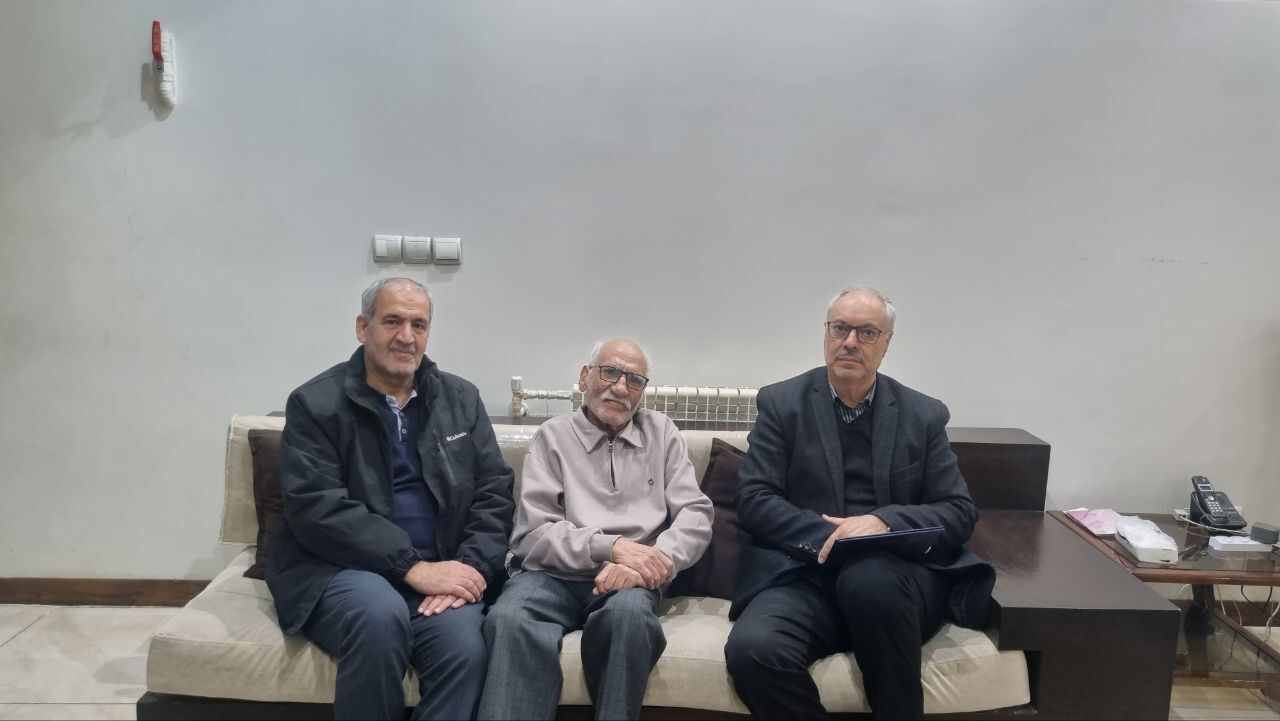 دیدار با بازنشسته آقای جمشید شکوهی تزنگی