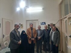 دیدار با ۱۲ نفر از پیشکسوتان در شهرستان گناباد