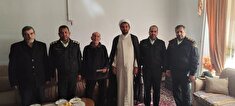 دیدار با جانباز انتظامی شهرستان آباده