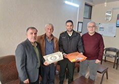 دیدار وتکریم از پیشکسوتان انتظامی درشهرستان قائمشهر