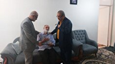 دیدار با پیشکسوت  سرعلی یزدان پناه در شهرستان ساری