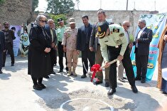 مراسم کلنگ ساختمان کانون بازنشستگان انتظامی استان گلستان