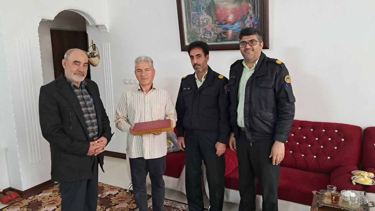 دیدار و ملاقات با ۲ نفر از اعضای وابسته شهرستان گلپایگان