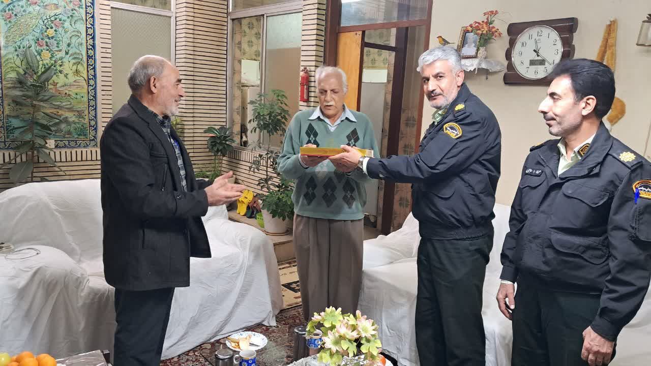 دیدار و ملاقات با ۲ نفر از اعضای وابسته شهرستان گلپایگان