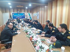 دیدار فرمانده انتظامی شهرستان تالش با بازنشستگان