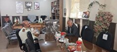 دیدار  با معاون هماهنگ کننده انتظامی استان بوشهر