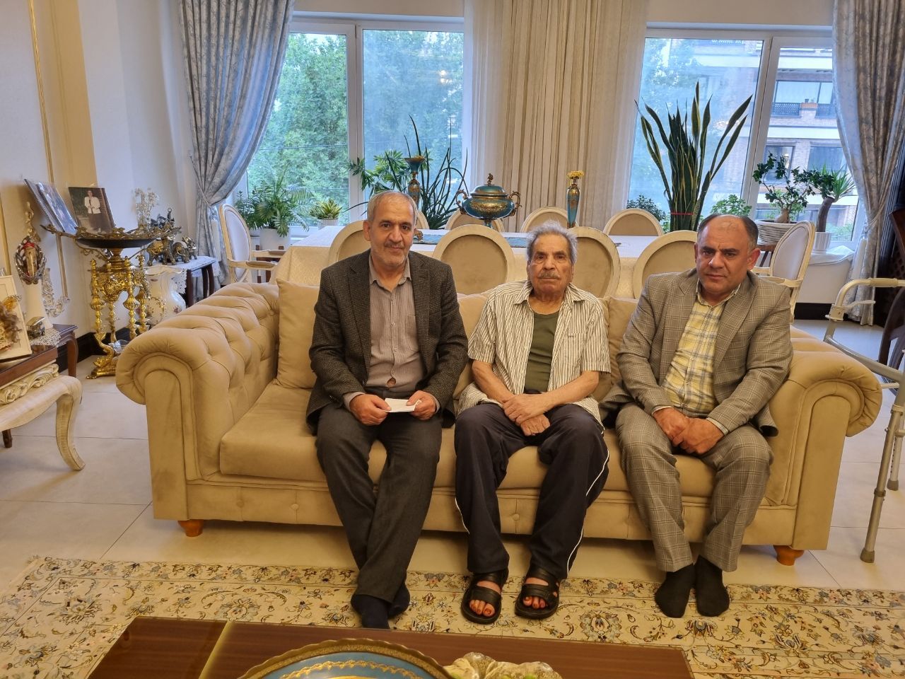 دیدار با پیشکسوتان شیرعلی ملکان و حسن محمدی