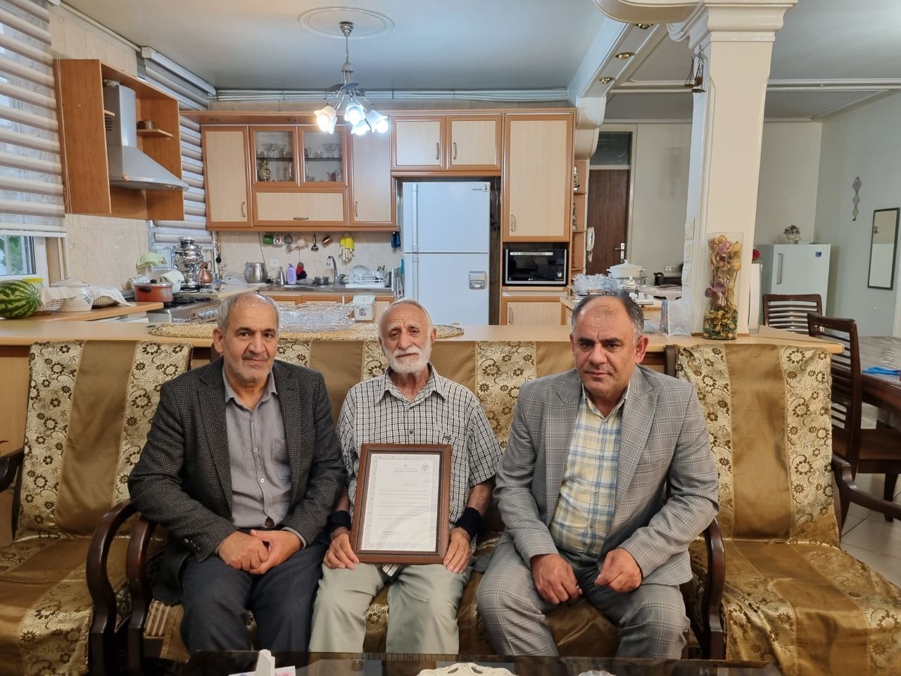 دیدار با پیشکسوتان شیرعلی ملکان و حسن محمدی