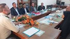 دیدار با فرمانده انتظامی  شهرستان سمنان