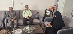 دیدار با سه خانواده مستمری بگیر بمناسبت ولادت حضرت معصومه(س)