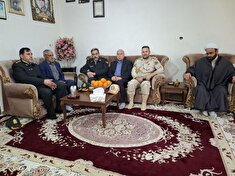 دیدار با خانواده شهید عبدالله نیرومند
