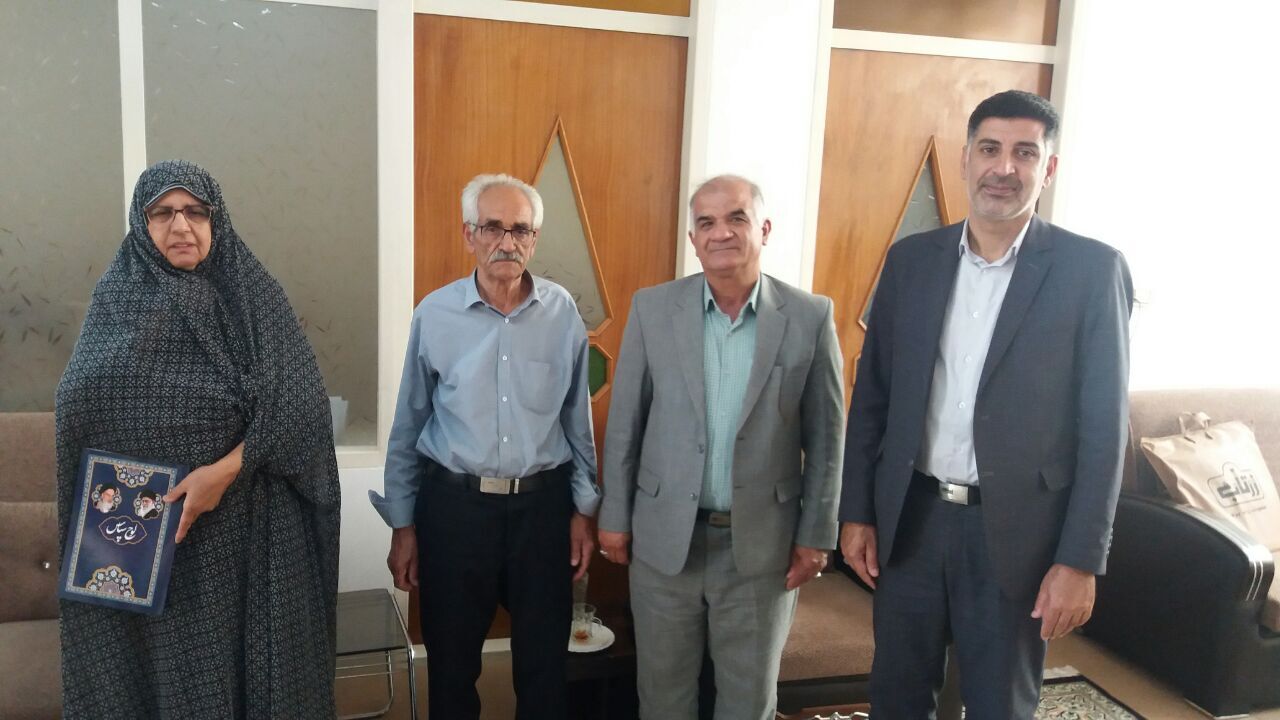 دیدار صمیمی با هفت نفر از بازنشستگان شهرستان یزد