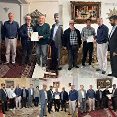 دیدار با ۵ عضو وابسته در شهرستان زنجان