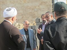 بازدید از ساختمان درحال احداث کانون بازنشستگان گلستان
