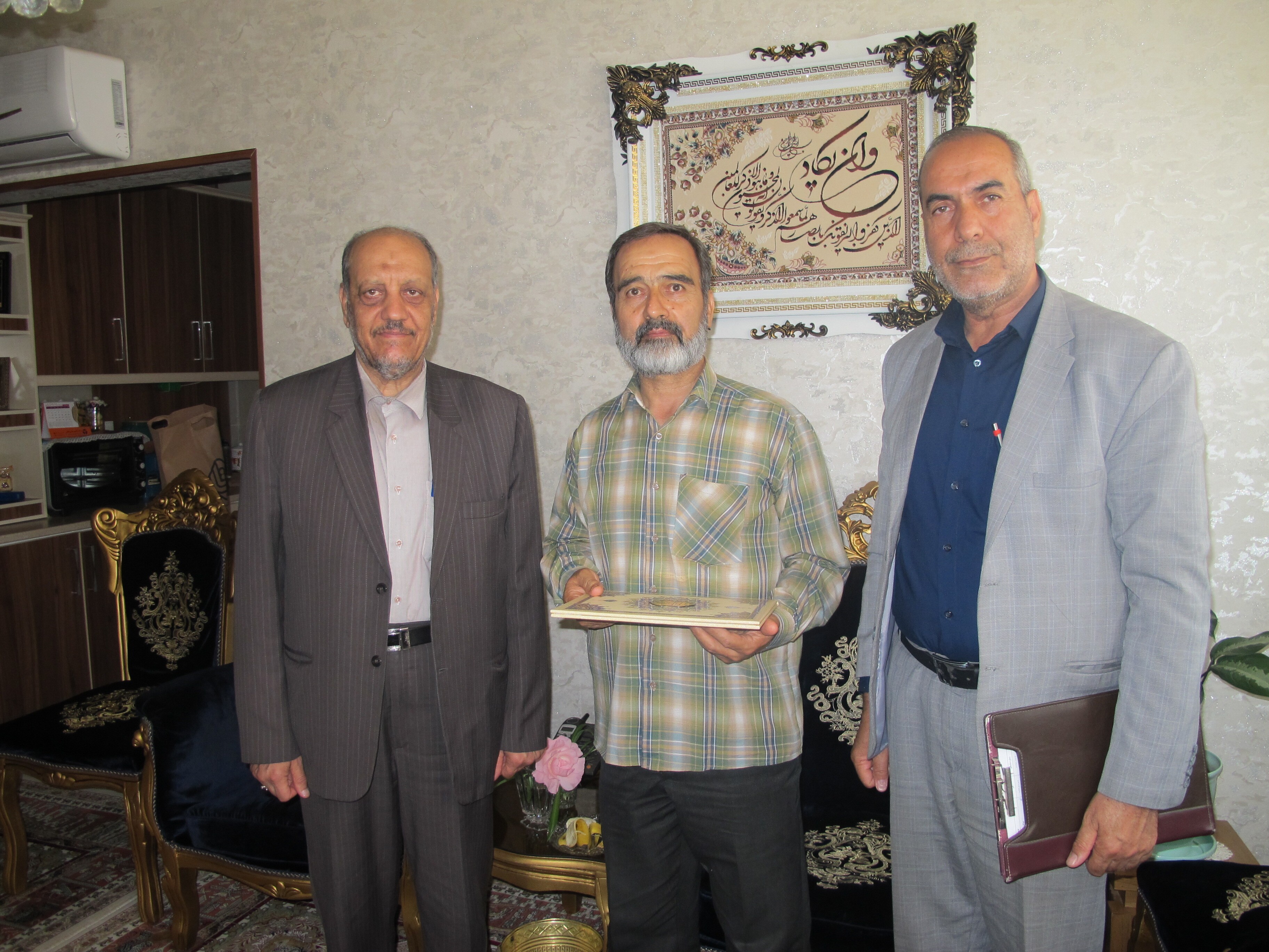 دیدار و سرکشی از 4 نفر پیشکسوت در شهرستان اراک