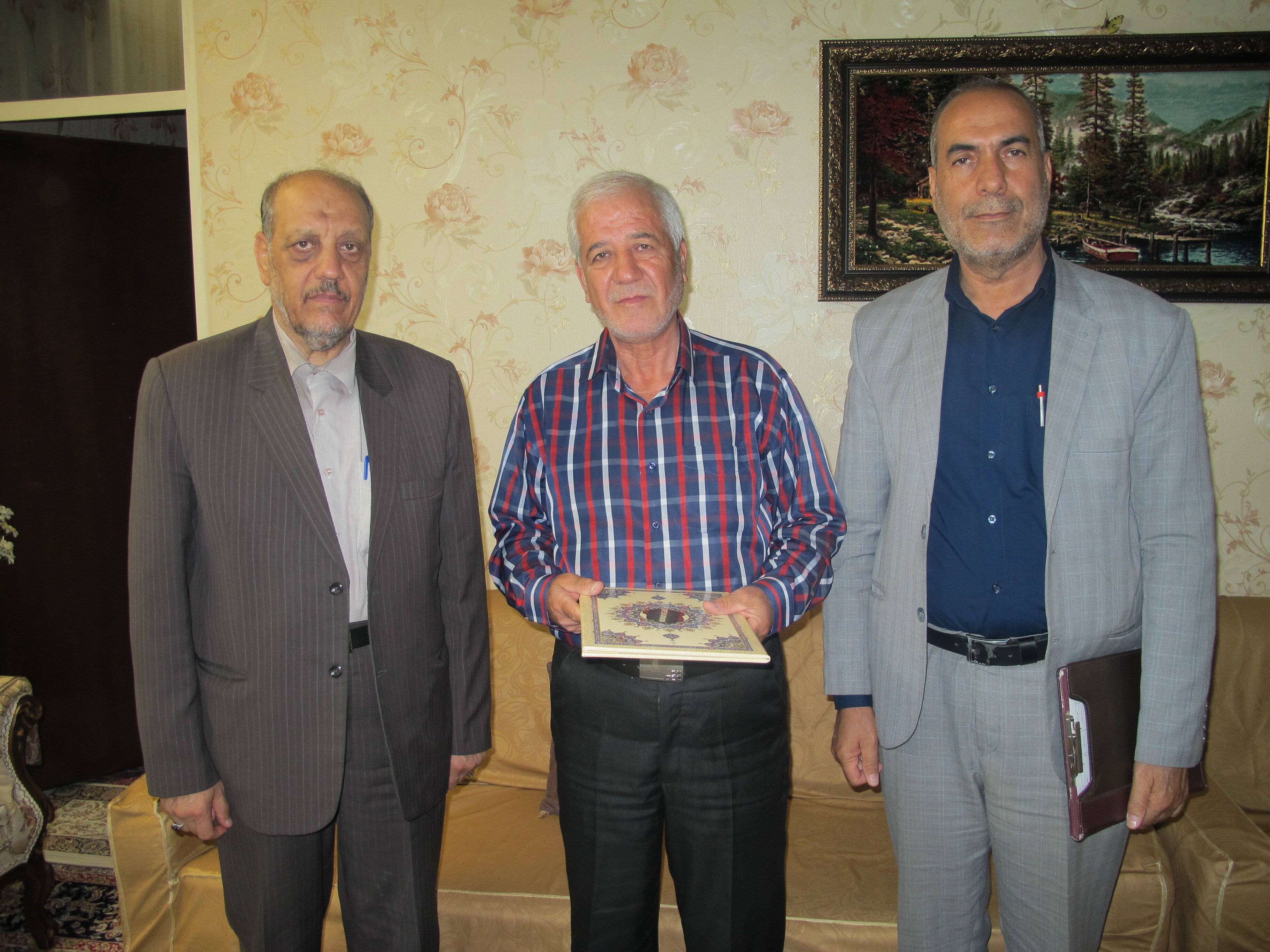 دیدار و سرکشی از 4 نفر پیشکسوت در شهرستان اراک
