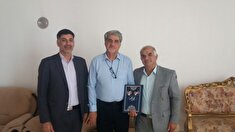 دیدار صمیمی با بازنشسته جناب آقای محمدکاظم خبیری