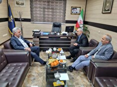 دیدار رئیس کانون بازنشستگان انتظامی استان البرز با مدیر زندان شهید کچویی شهرستان فردیس