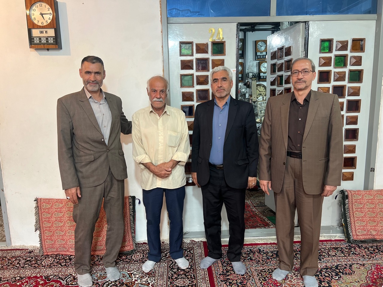دیدار با 5 پیشکسوت بازنشسته استان کرمانشاه