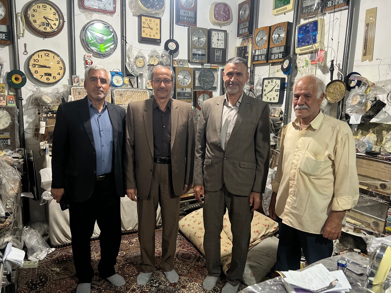 دیدار با 5 پیشکسوت بازنشسته استان کرمانشاه