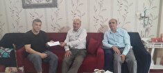 عیادت از پیشکسوت انتظامی در شهرستان بابلسر