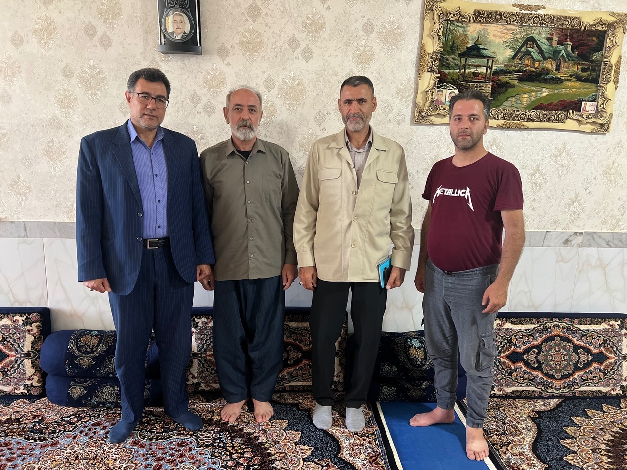 دیدار با 7 پیشکسوت بازنشسته ومستمری بگیراستان کرمانشاه