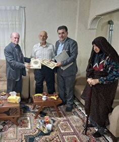 دیدار با ۲ پیشکسوت انتظامی درشهرستان عباس آباد وسلمانشهر