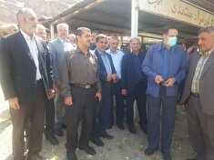 حضور در مراسم تشییع پیشکسوت بازنشسته حسین سبحانی راد شهرستان خرم آباد