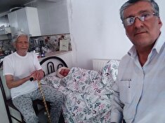 عیادت از پیشکسوت حمد بوشهری