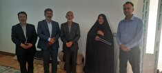 دیدار و سرکشی از مستمری بگیر بی بی جان بابا احمدی