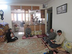 دیدار با دو همکار پیشکوست و دو مستمری بگیر محترم در شهرستان بجنورد