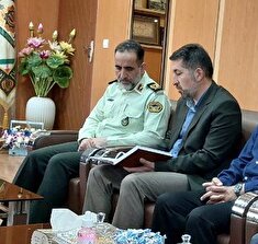 برگزاری نشست صمیمی فرمانده انتظامی استان همدان با پیشکسوتان