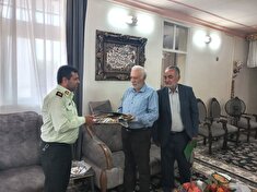 دیدار با پیشکسوت بازنشسته در شهرستان دامغان
