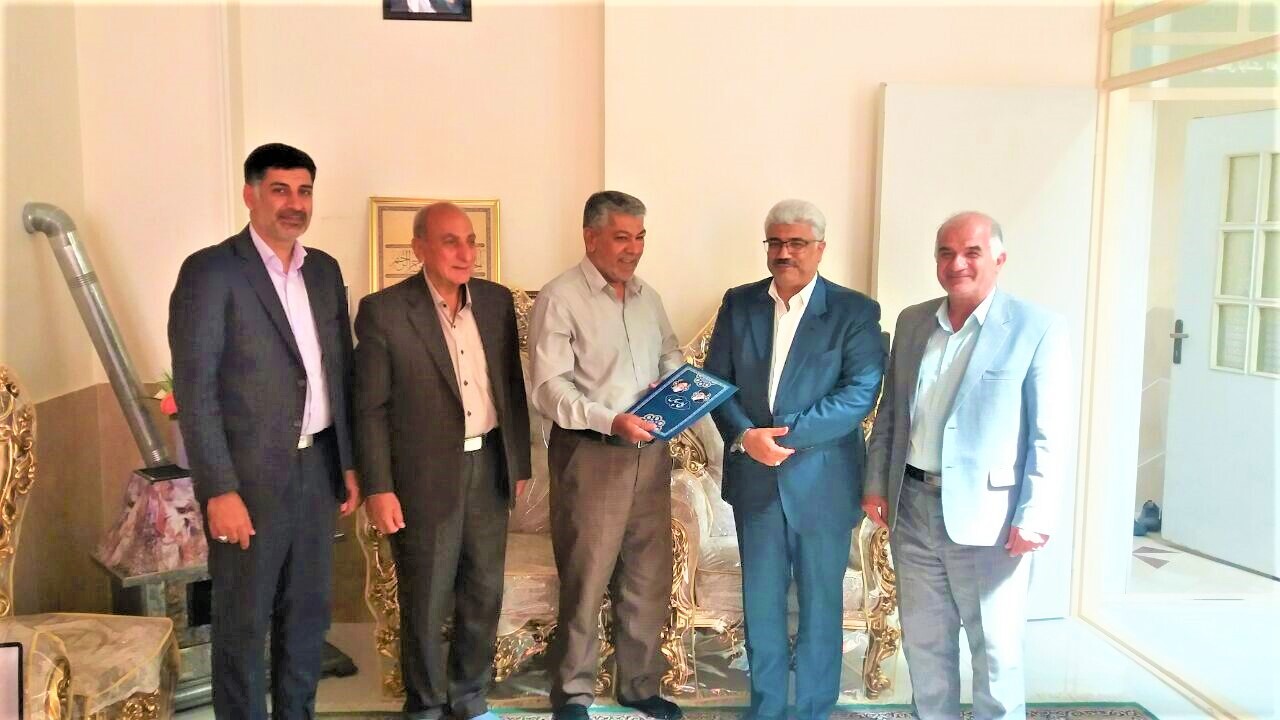 دیدار صمیمی با بازنشسته جناب آقای محمدعلی افشاری