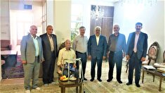 دیدار صمیمی با بازنشسته جناب آقای یدالله امیریان