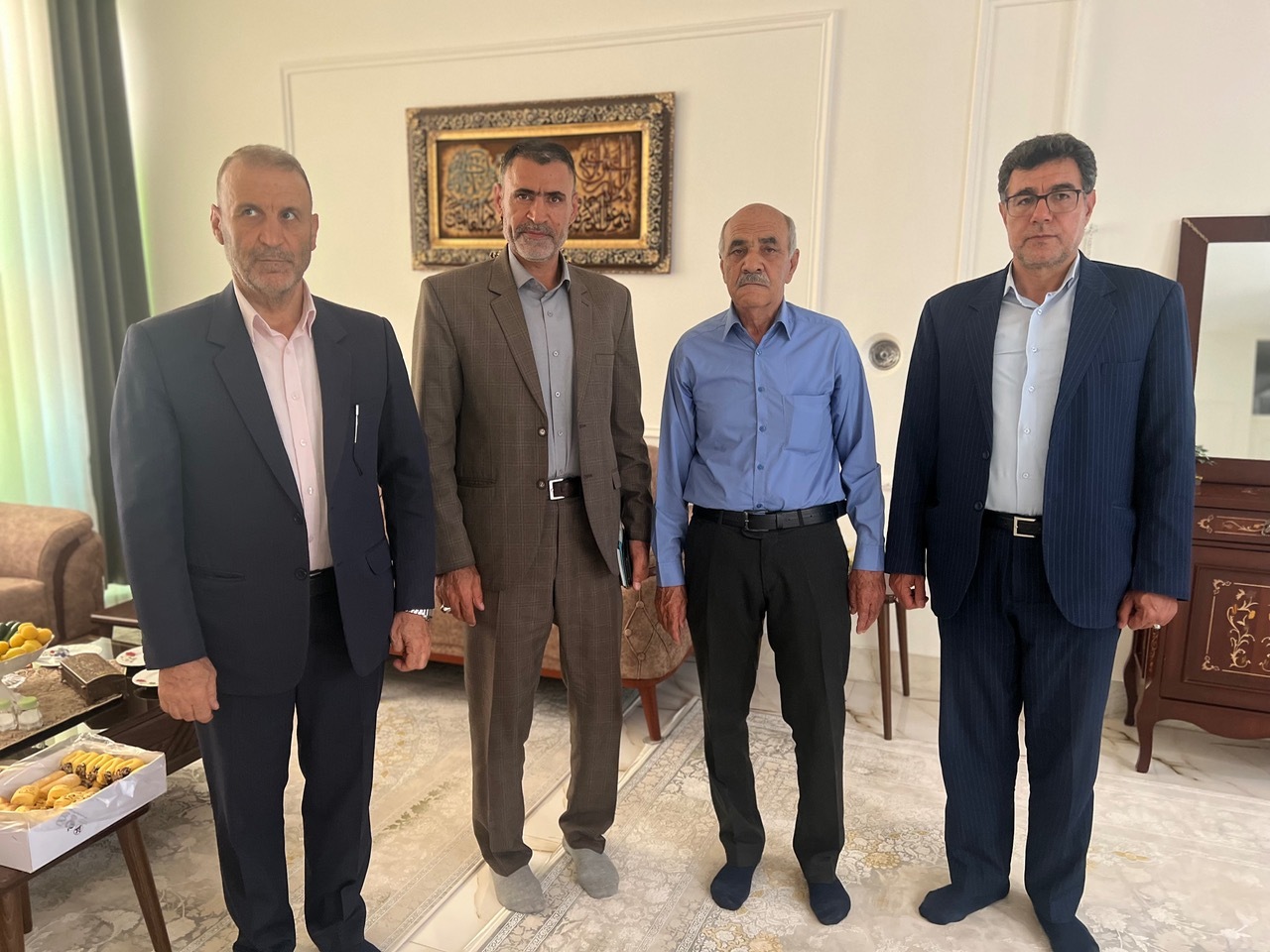 دیدار با 8 پیشکسوت بازنشسته استان کرمانشاه