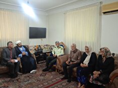 دیدار با۴ پیشکسوت انتظامی در شهرستان سوادکوه