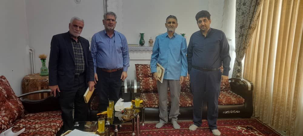 دیدار و ملاقات با 7 نفر از اعضای بازنشسته ملایر