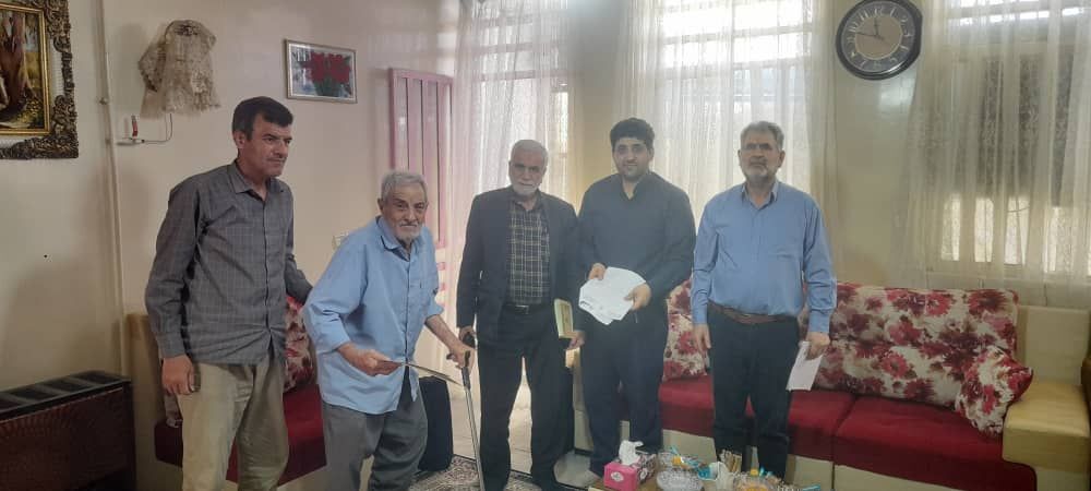 دیدار و ملاقات با 7 نفر از اعضای بازنشسته ملایر